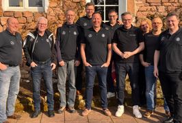 Das Führungsteam (von links): Hans-Peter Jäger (stellv. Spartenleiter), Rolf Kufferath, Oliver Wagner, Martin Scheuerle (Spartenleiter), David Grimm, Marcus Secker, Jan Krüger, Andrea Lemnitzer, Peter Schmitz und Marcus Weber.